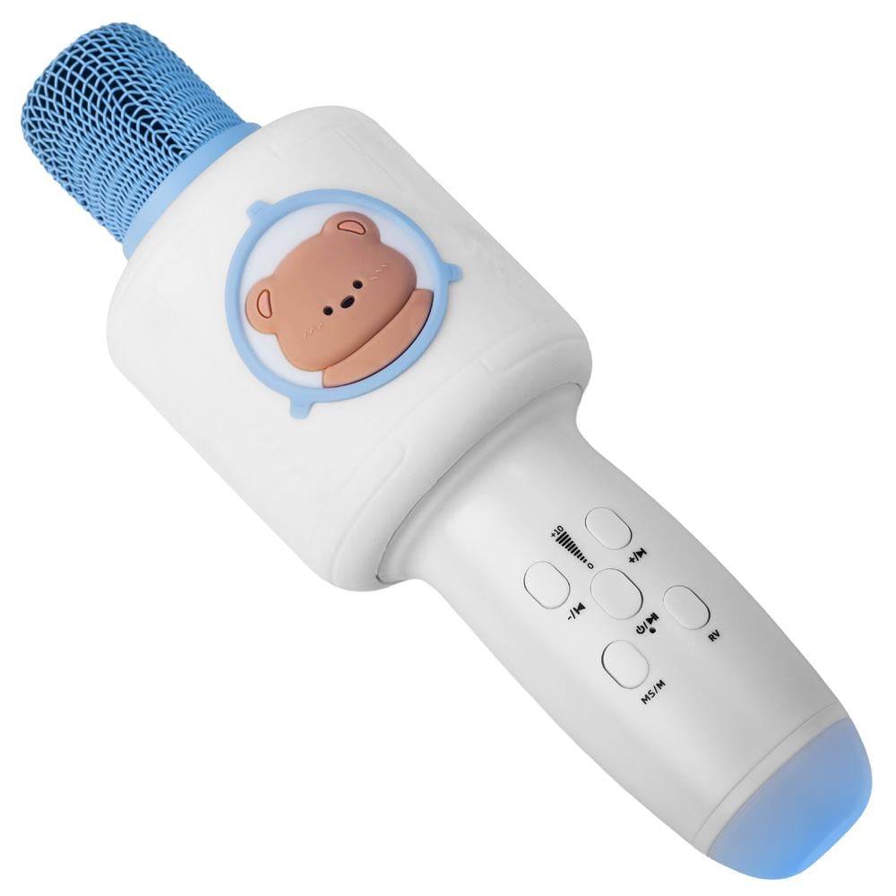 Микрофон-караоке детский LOSSO KIDS K7 Premium Белый (559346574)