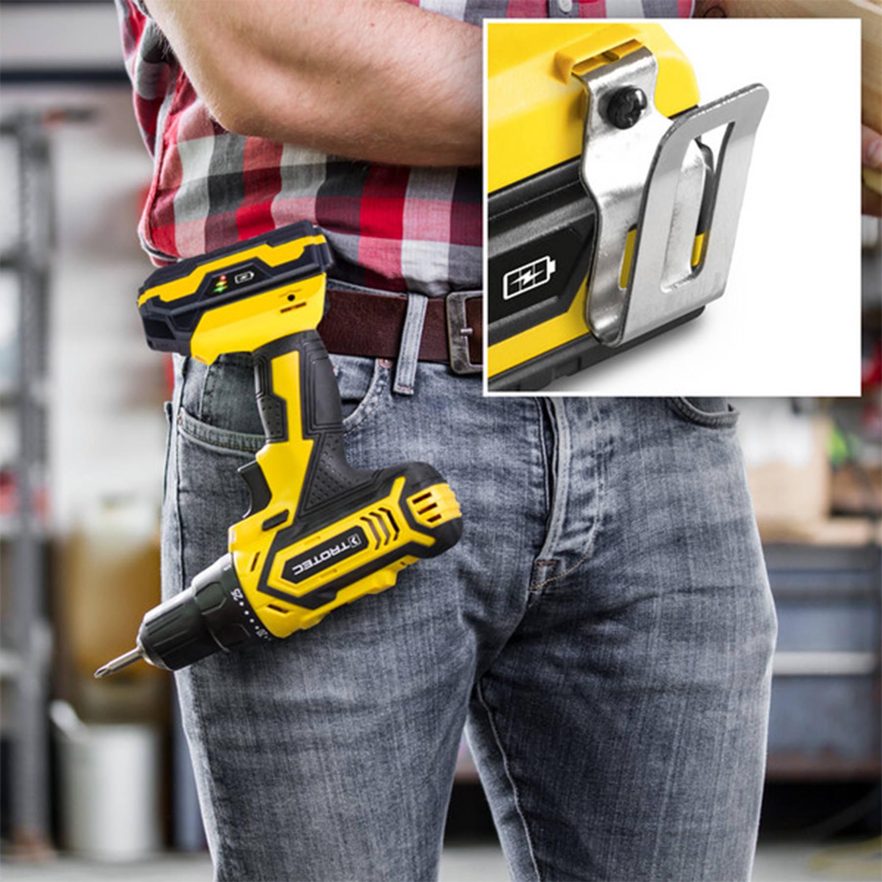 Дрель-шуруповерт аккумуляторная Trotec PSCS 11-20V с кейсом (4410000302) - фото 7 Дрель-шуруповерт аккумуляторная Trotec PSCS 11-20V с кейсом (4410000302) - фото 7