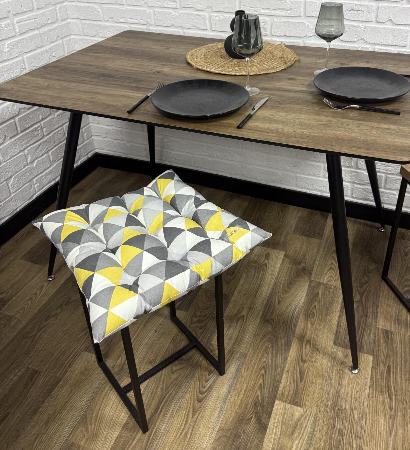 Сидіння Comfort Home Mosaic на стілець панама 40х40 см