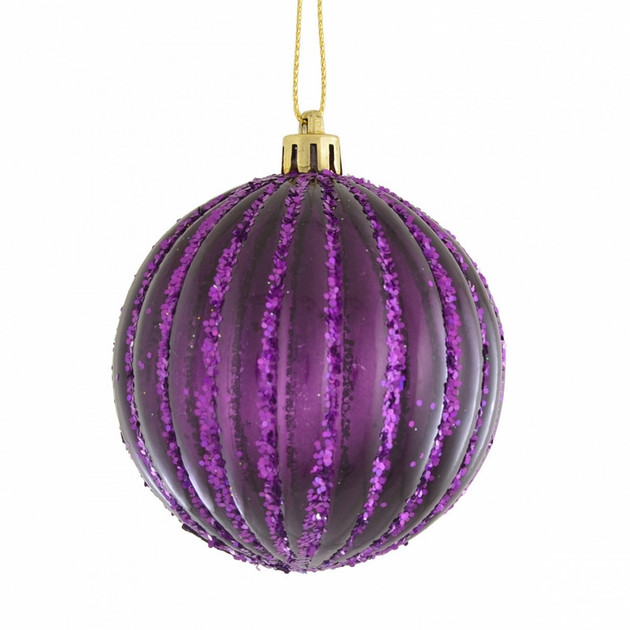 Новогодняя игрушка на елку Магнолия 8 см (TY-5-R-384)