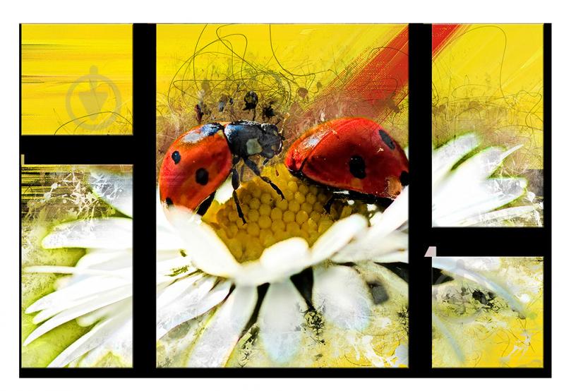 Модульная картина Декор Карпаты FL-004 100х71см  Ромашка (hub_qXIm46333)