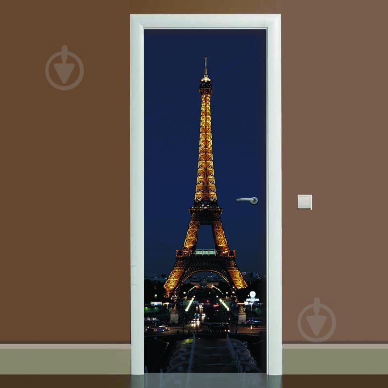 Наклейка на двері Zatarga Ейфелева вежа 03 650х2000 мм (Z180085 dv)