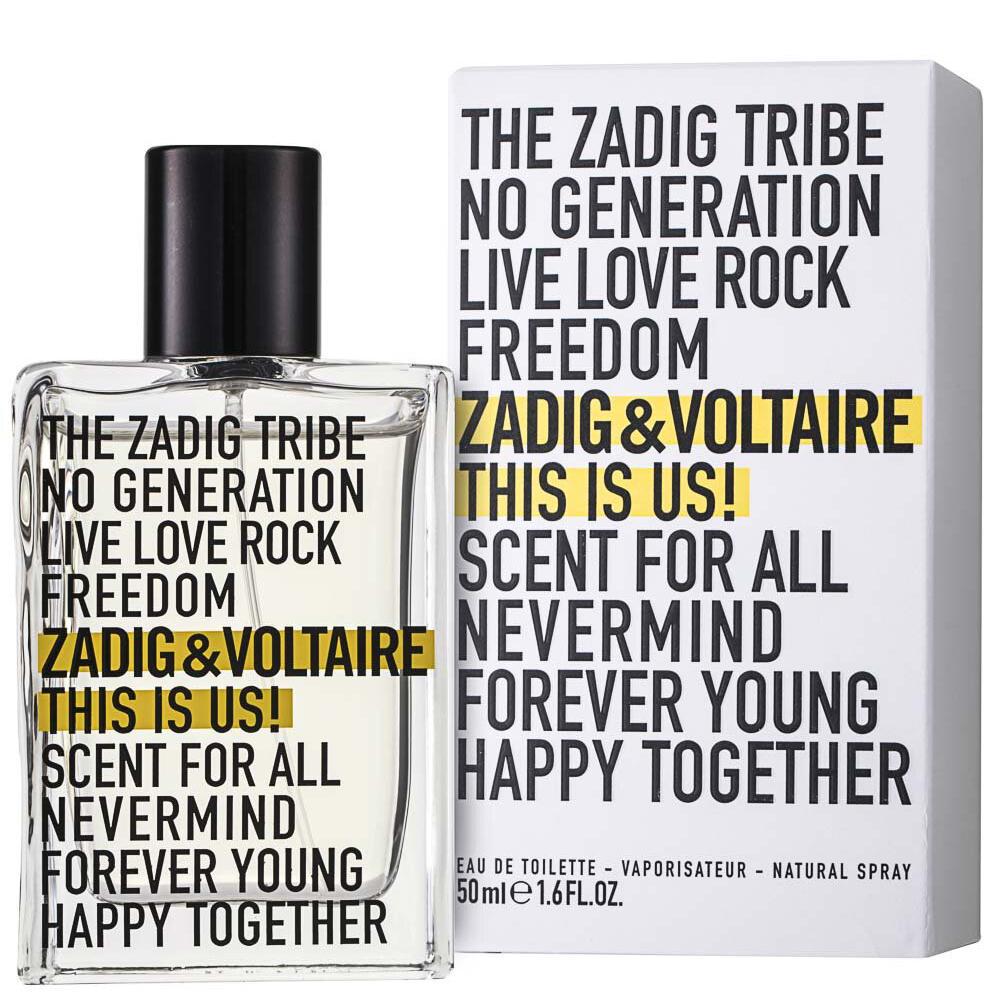 Туалетная вода унисекс Zadig&Voltaire This Is Us 50 мл (5908)