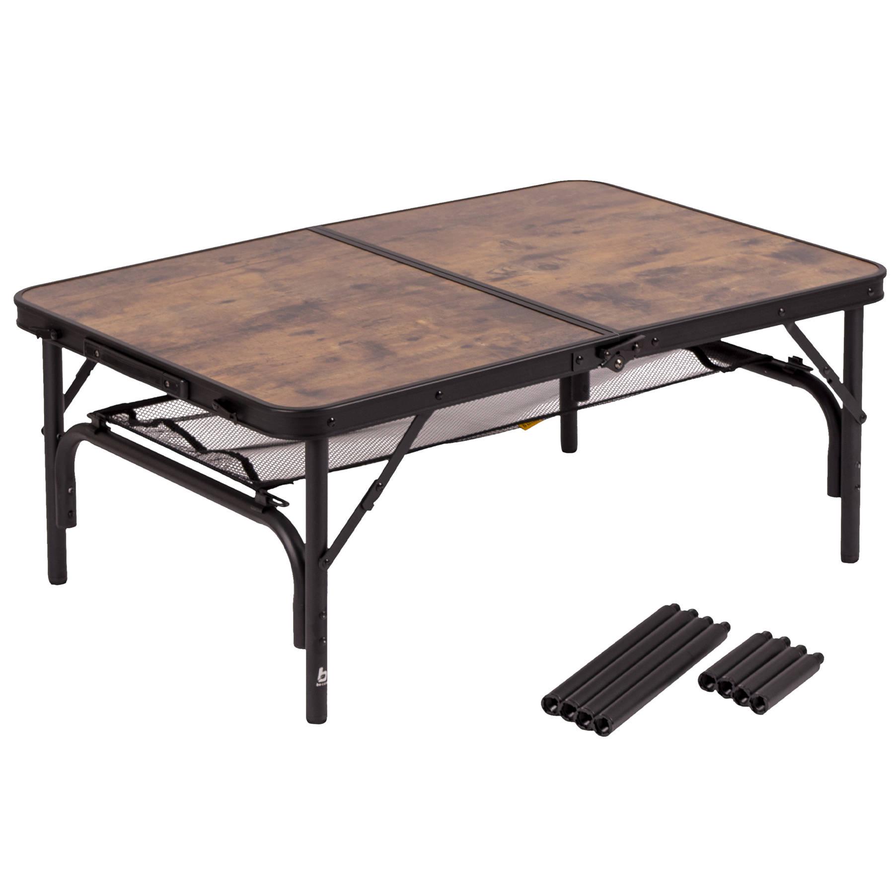 Стіл Bo-Camp Decatur 90x60 см Black/Wood look (1196) - фото 3