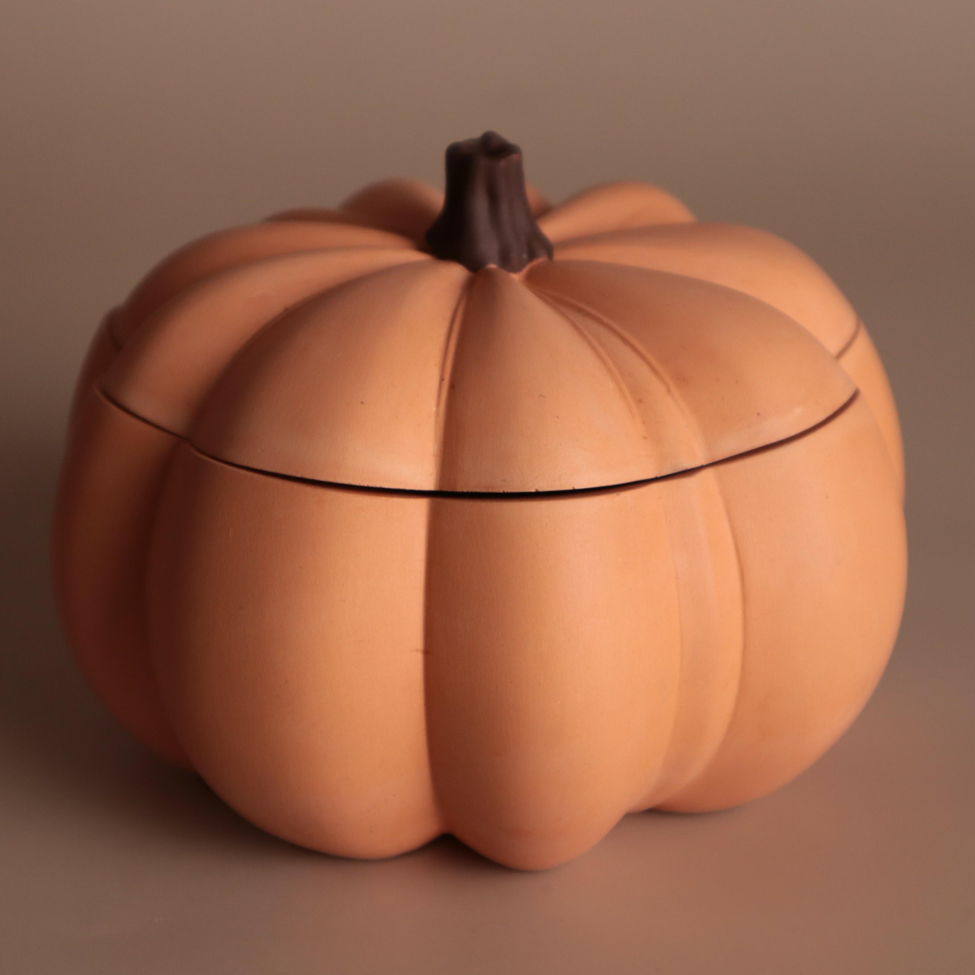 Аромасвічка соєва Wax Harmony Ваніль у гіпсовому кашпо Гарбуз Помаранчевий (1000063) Аромасвічка соєва Wax Harmony Ваніль у гіпсовому кашпо Гарбуз Помаранчевий (1000063)