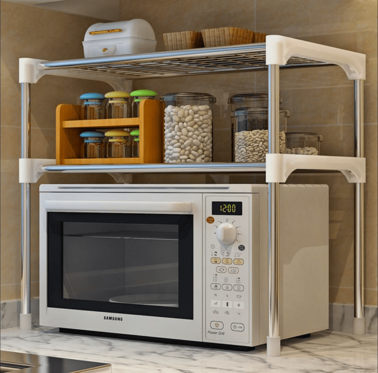 Полка для микроволновой печи (29433527) - фото 6 Полка для микроволновой печи (29433527) - фото 6