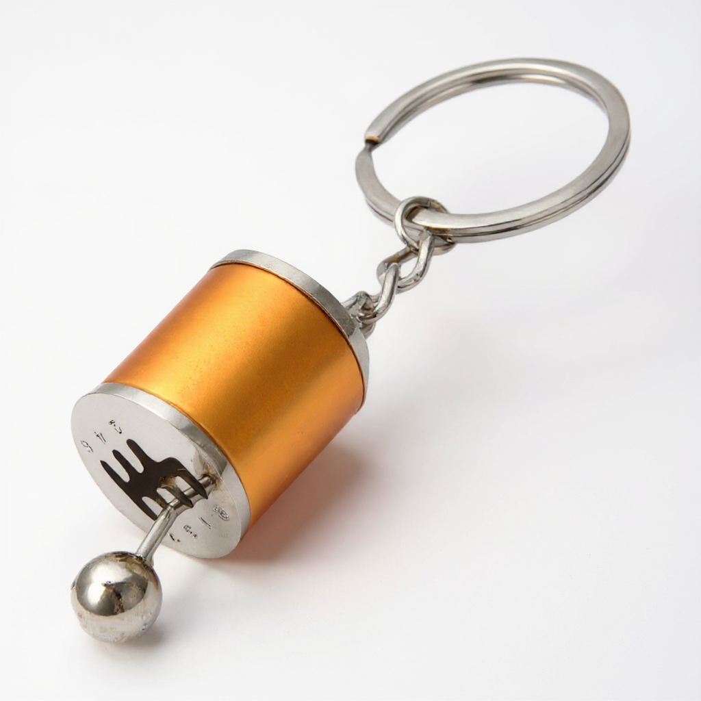 Брелок для ключей Коробка передач Желтый (99_3_0_4C)