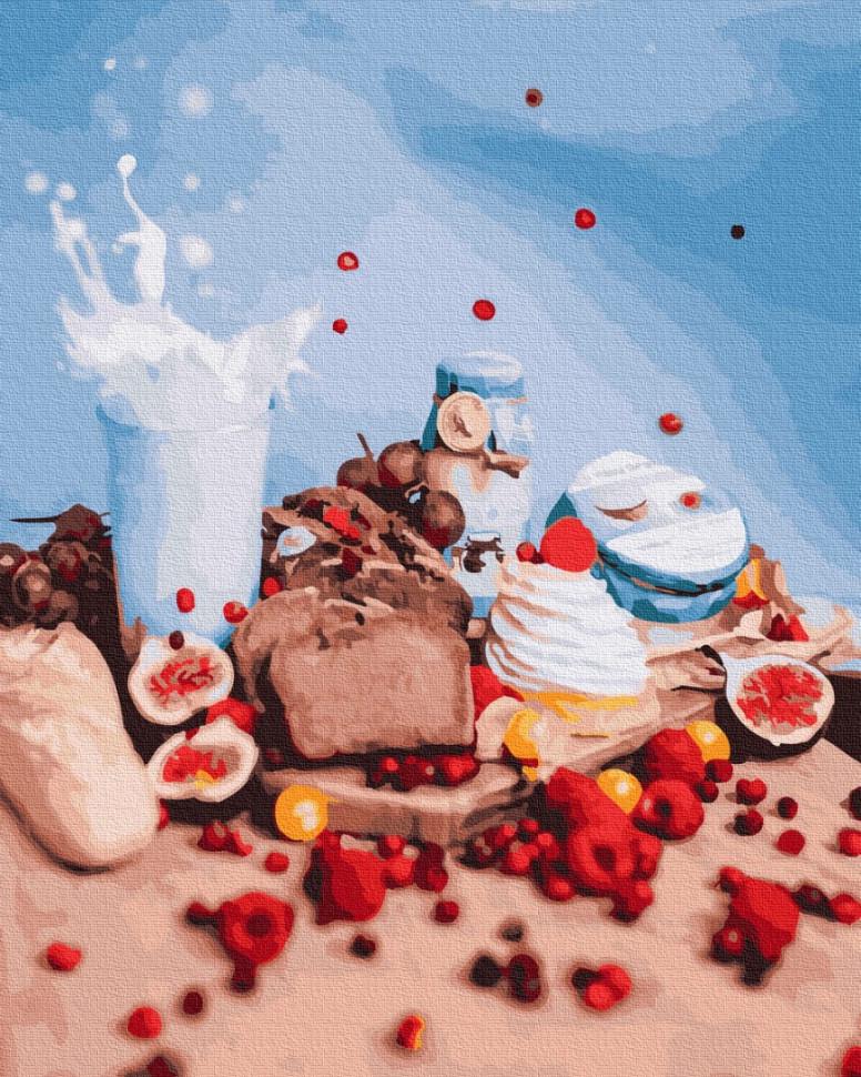 Картина за номерами Brushme Корисний сніданок (GX25400)