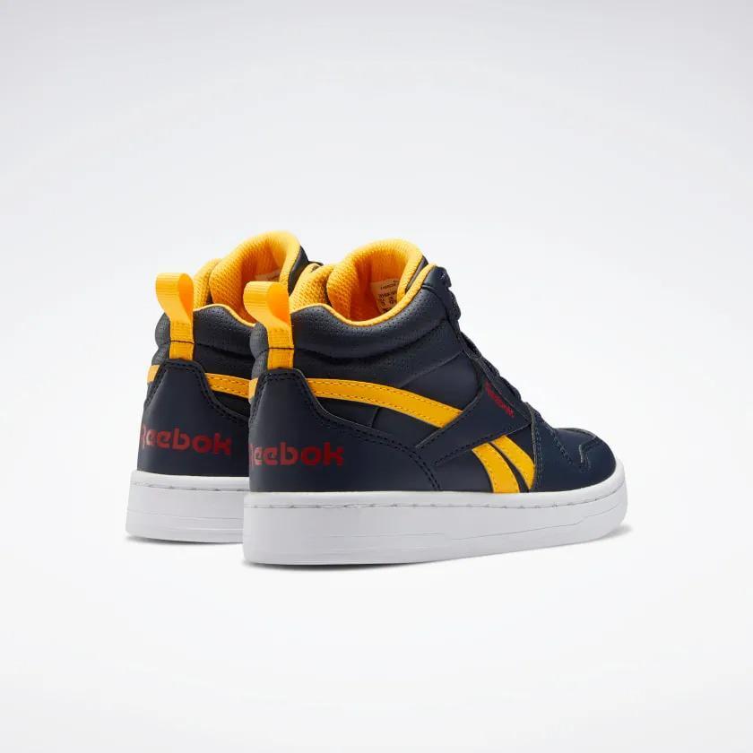 Кроссовки Reebok Kids Royal Prime Mid 2 р. 2,5/33 22,5 см Vector Navy/Solar Gold (13524100) - фото 4 Кроссовки Reebok Kids Royal Prime Mid 2 р. 2,5/33 22,5 см Vector Navy/Solar Gold (13524100) - фото 4