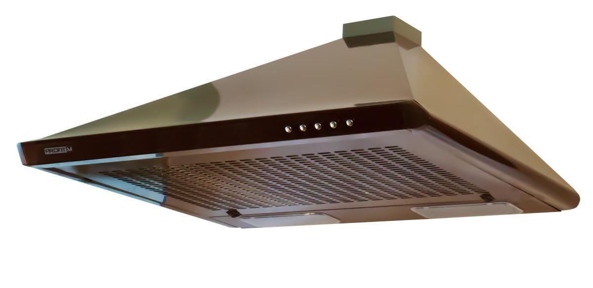 Вытяжка кухонная ProfitM Фортуна Турбо 60 см 420 м3 Коричневый