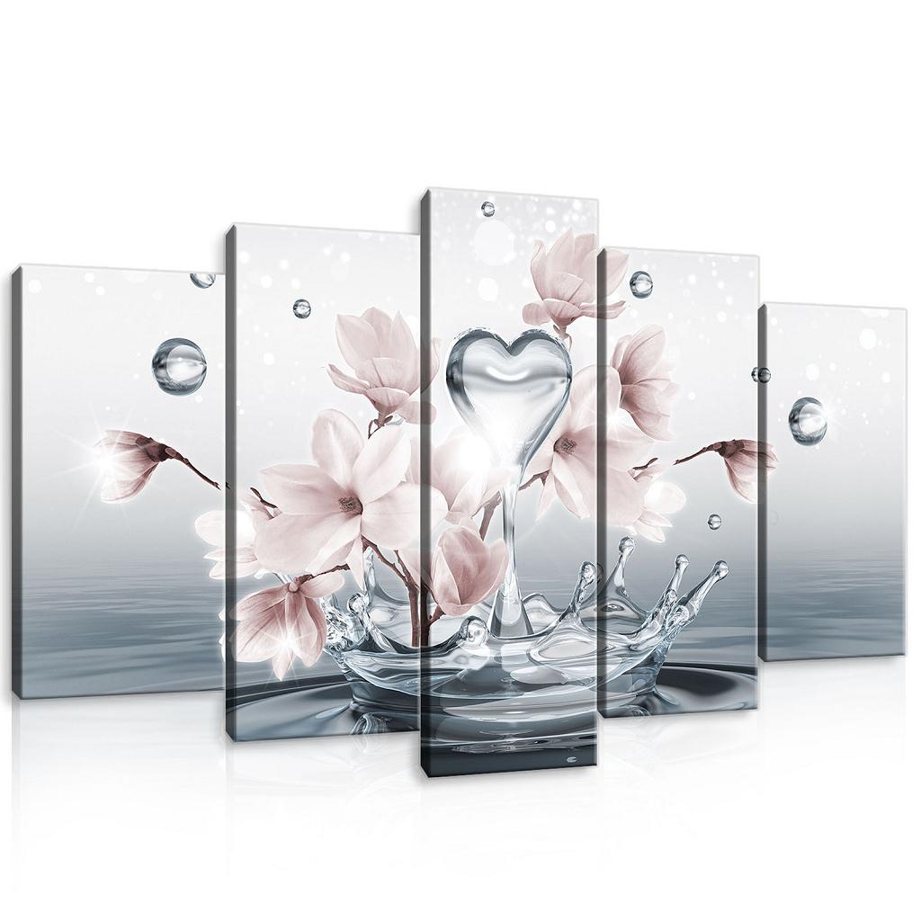 Модульная картина на холсте 100x60 см Магнолия (PS10163S17)