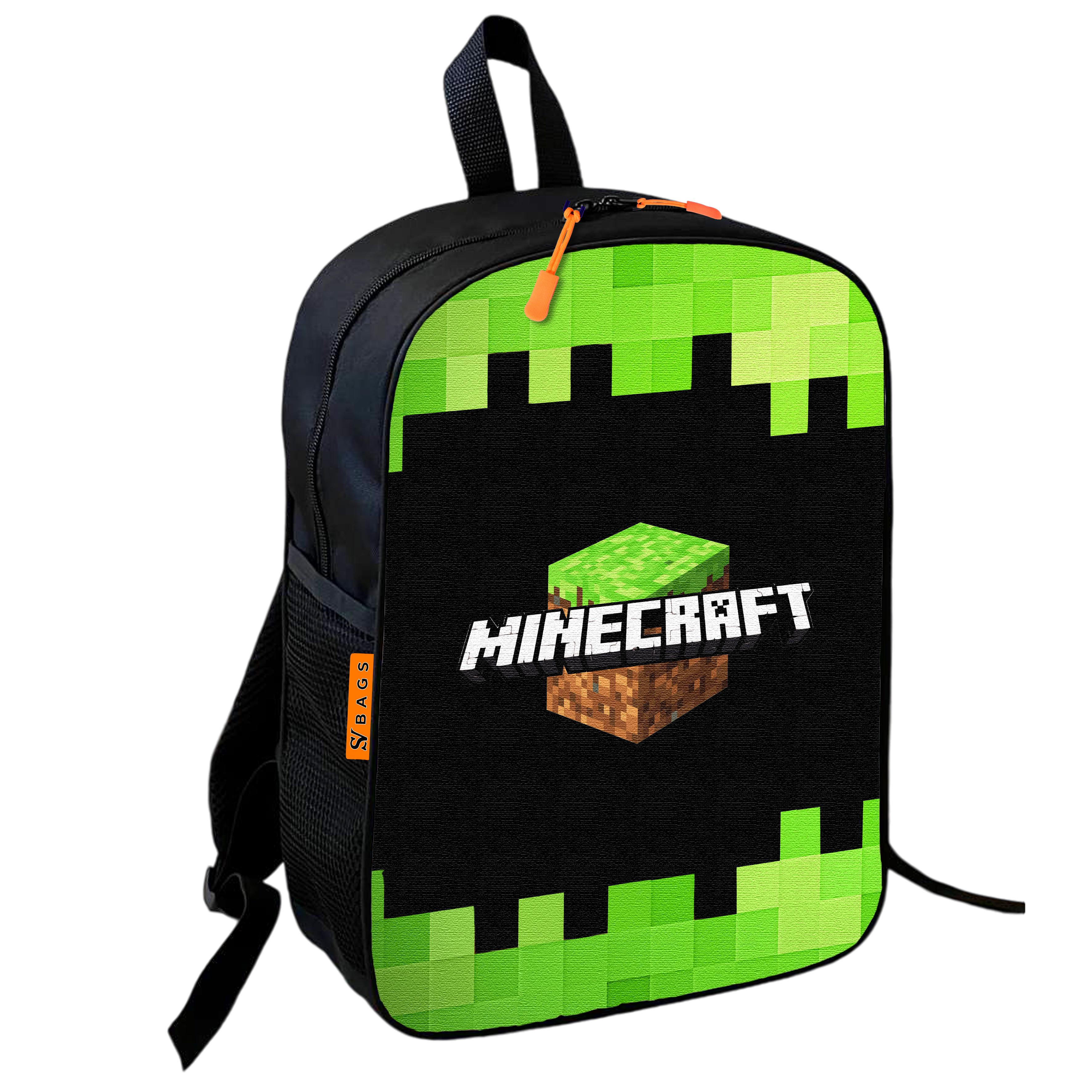 Школьный рюкзак детский Minecraft для мальчика 36х27 см (0455) Школьный рюкзак детский Minecraft для мальчика 36х27 см (0455)