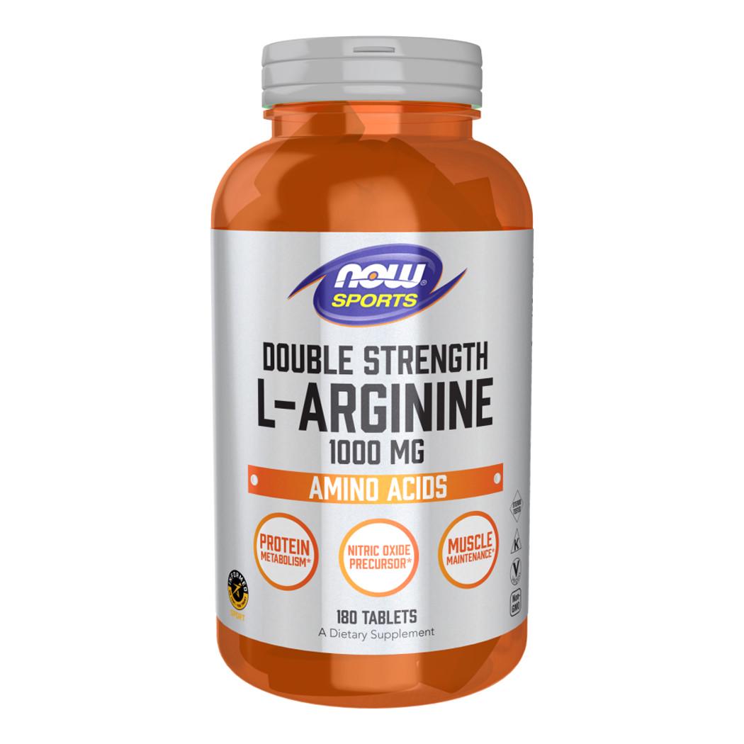 Аминокислота NOW L-Arginine 1000 mg Double Strength 180 табл. (2513393023) Аминокислота NOW L-Arginine 1000 mg Double Strength 180 табл. (2513393023)