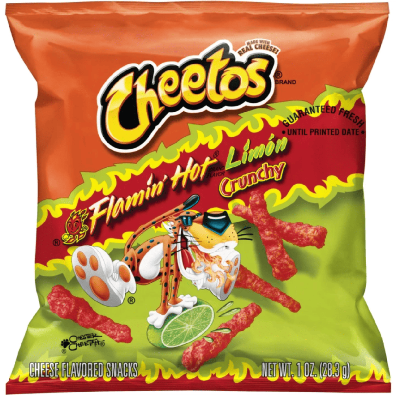 Чипсы Cheetos Flamin Hot Crunchy Limon 28,3 г (2898666698)