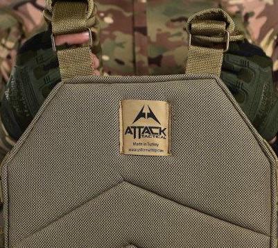 Плитоноска Attack з підсумками 4 точки скидання Піксель (2472511827) - фото 5