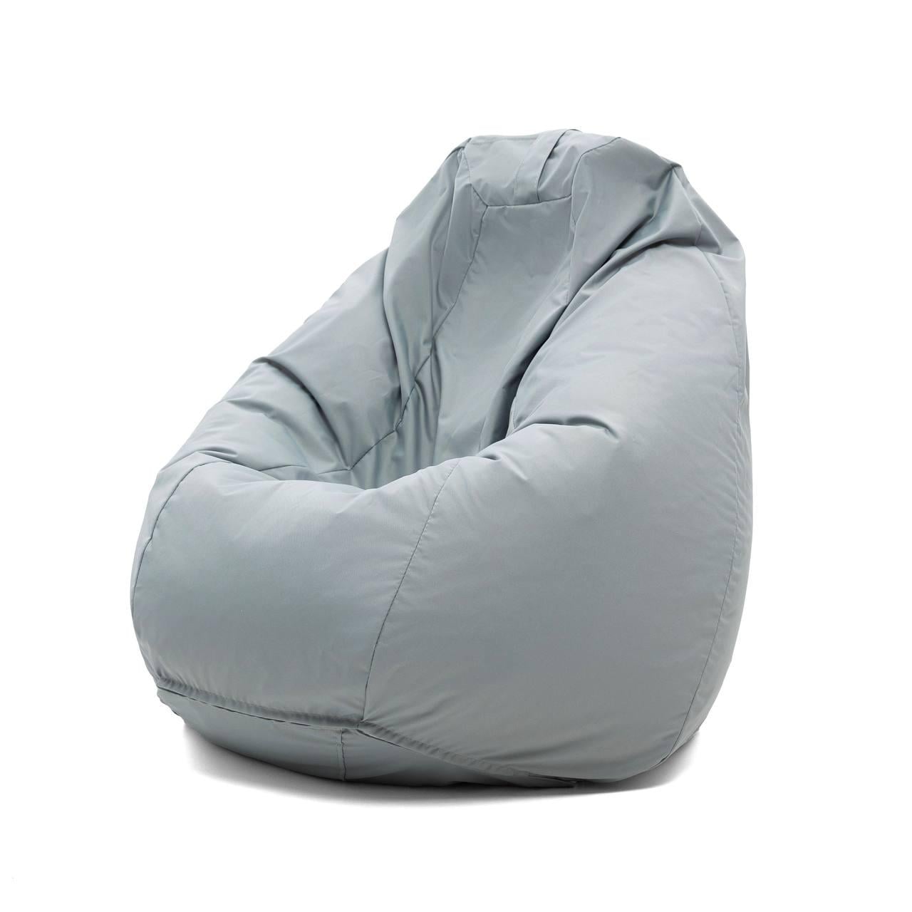 Кресло-мешок SanchoBAG Груша Оксфорд L 130x90 см Светло-серый (33829898)