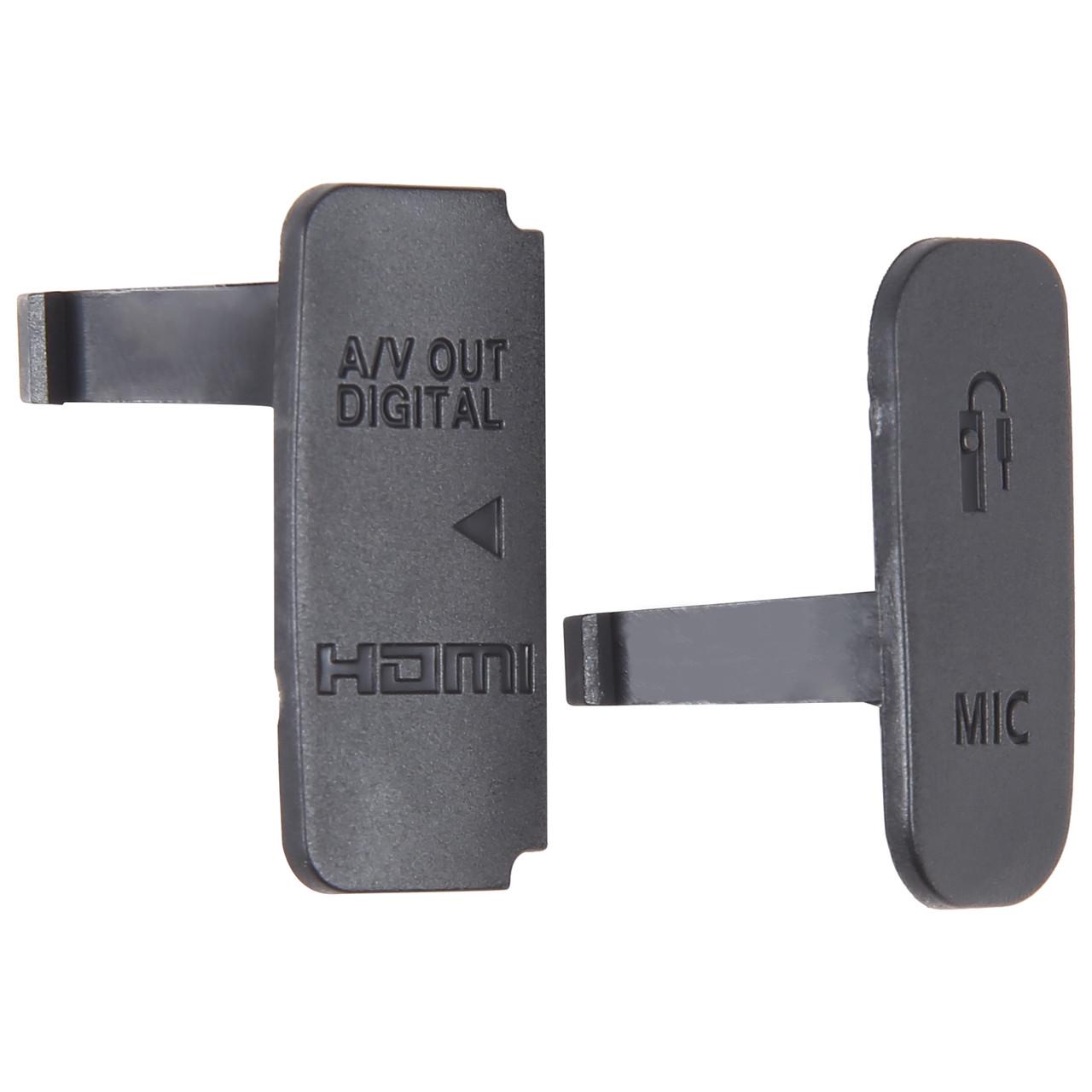 Заглушка резинка USB разъем ДУ и Video OUT MIC для фотоаппарата Canon 650D 700D 2 шт.