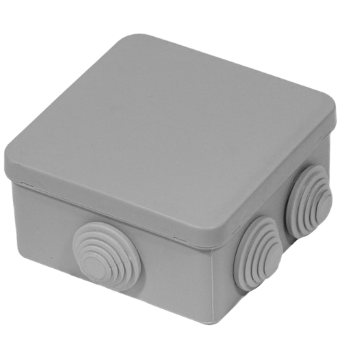Коробка розподільна зовнішня квадратна UEA IP54 100х100х50 мм (29425360) Коробка розподільна зовнішня квадратна UEA IP54 100х100х50 мм (29425360)