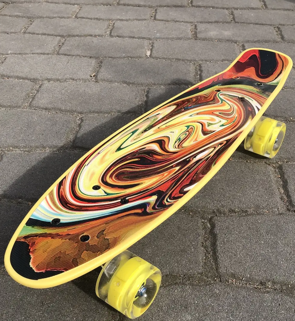 Пенниборд со светящимися колесами (2554538207) - фото 7 Пенниборд со светящимися колесами (2554538207) - фото 7