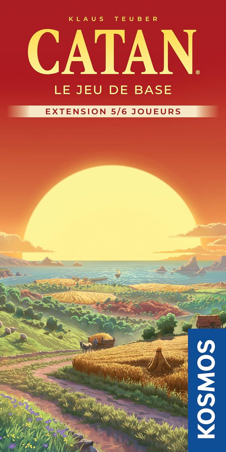 Настільна гра KOSMOS Catan Le Jeu de Base Extension 5/6 Joueurs розширення для 5-6 гравців (500267)