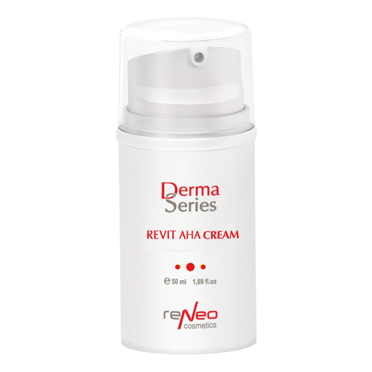Крем реактивирующий витаминизированный REVIT AHA CREAM DERMA SERIES с гликолевой кислотой 50 мл (2467050724)