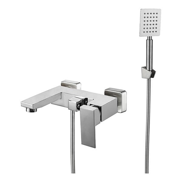 Смеситель для ванной Lambert Merlot LR7015 нержавеющая сталь Сатин