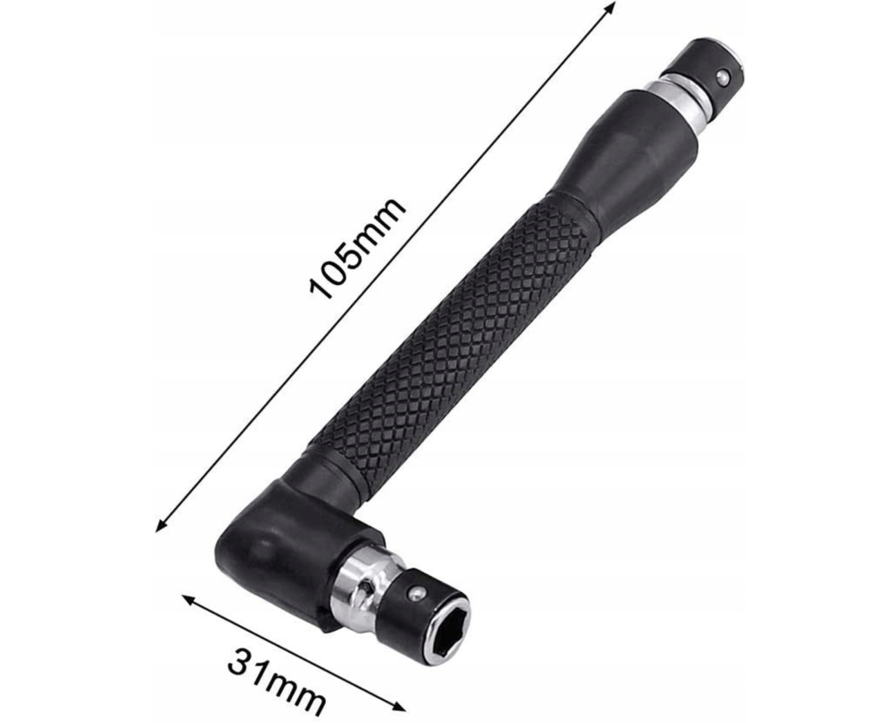 Набор отвертки угловой и насадки 11в1 (740) - фото 2 Набор отвертки угловой и насадки 11в1 (740) - фото 2