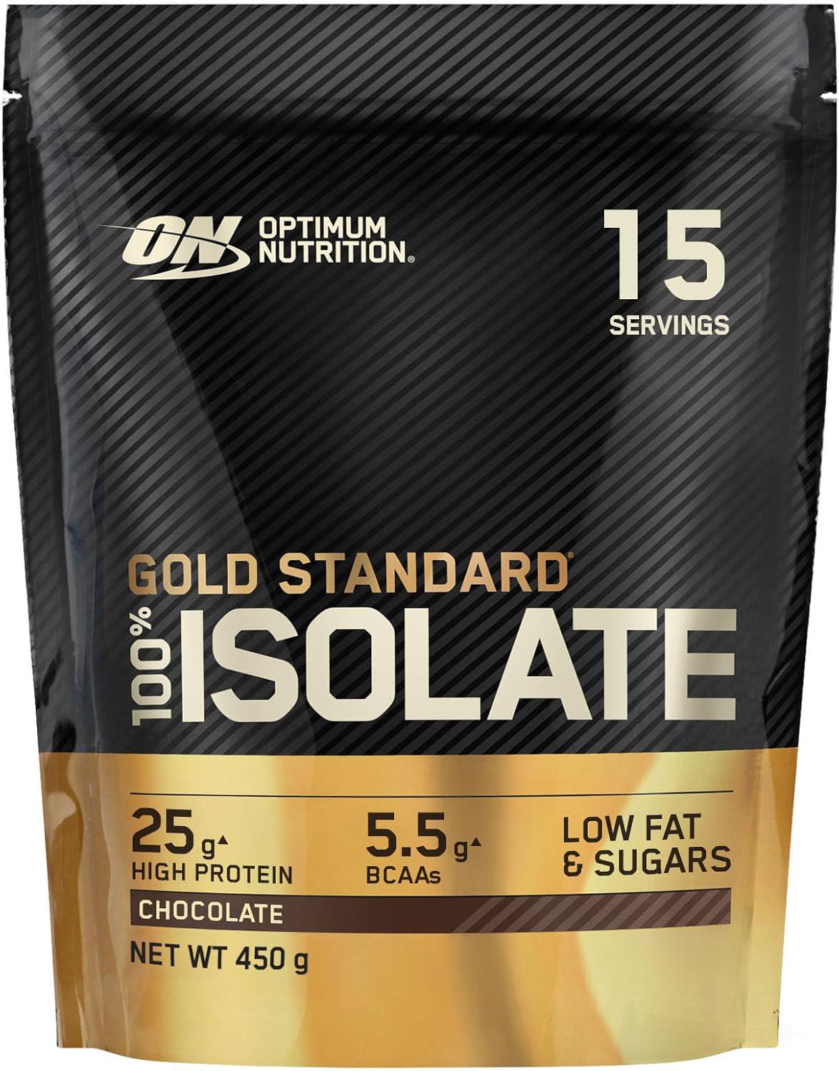 Протеин Optimum Nutrition Gold Standard Isolate Chocolate 450 г
