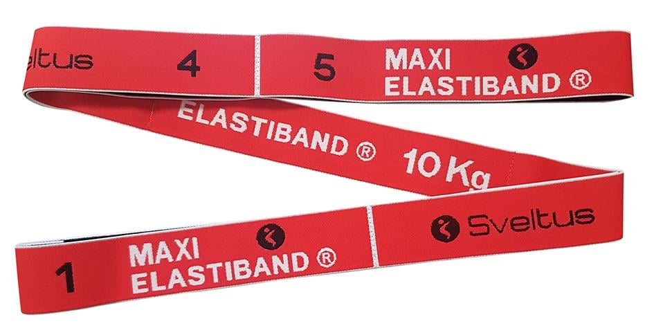 Еспандер для фітнесу Sveltus Maxi Elastiband 10 кг Червоний (SLTS-0114) - фото 1