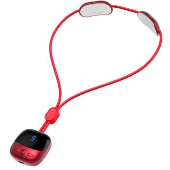 Электромассажер для шеи Neck Massager микро-точечный Красный (JA200)
