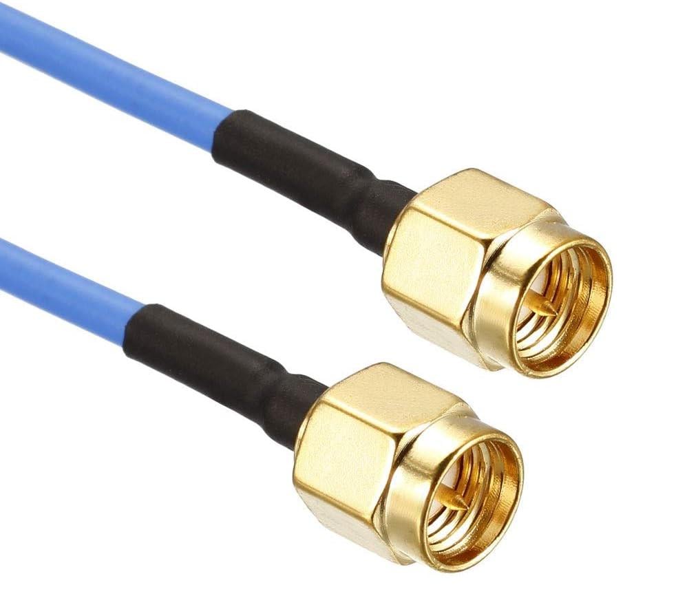 Пигтейл SMA-Male to SMA-Male с кабелем RG405 10 см (00-00030269)
