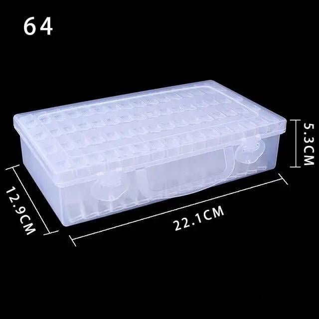 Органайзер для алмазной мозаики на 64 отделения (2082149417) - фото 2 Органайзер для алмазной мозаики на 64 отделения (2082149417) - фото 2