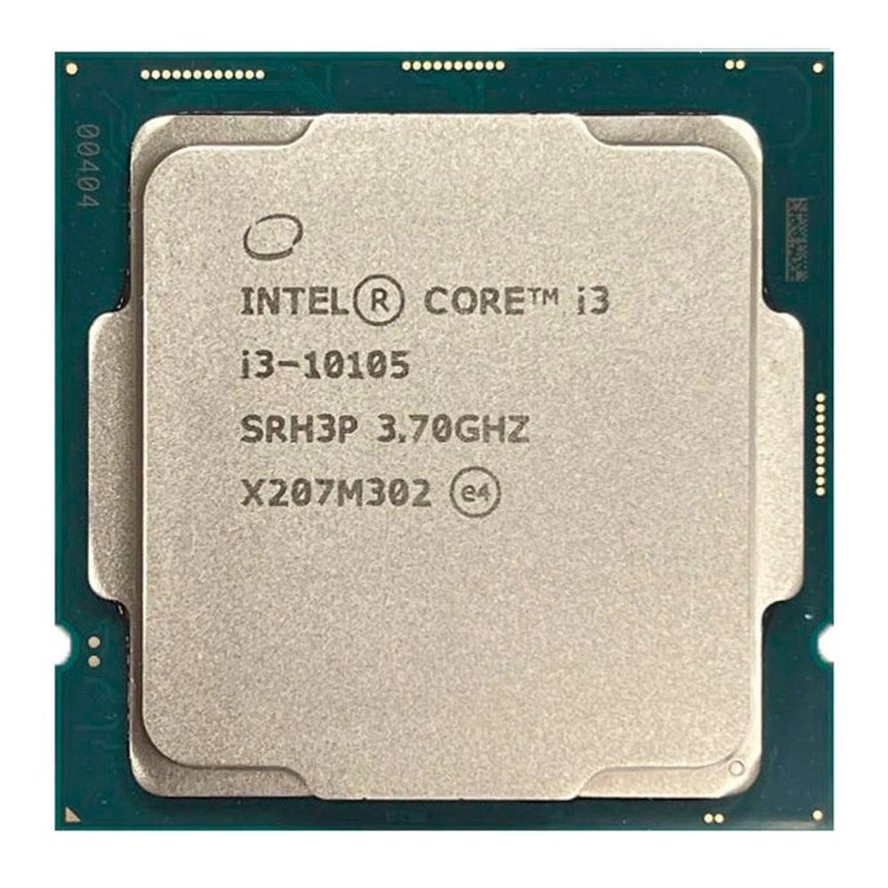 Процессор Intel Core i3 10105 4C/8T 3,7-4,4 ГГц 6 Мб LGA1200 Tray (CM8070104291321)
