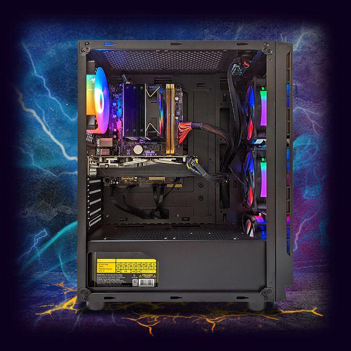 Игровой компьютер GeForce RTX 4060 8 Gb AMD Ryzen 5 5600X SSD M.2 Wi-Fi WIN11 (2561218686) - фото 5