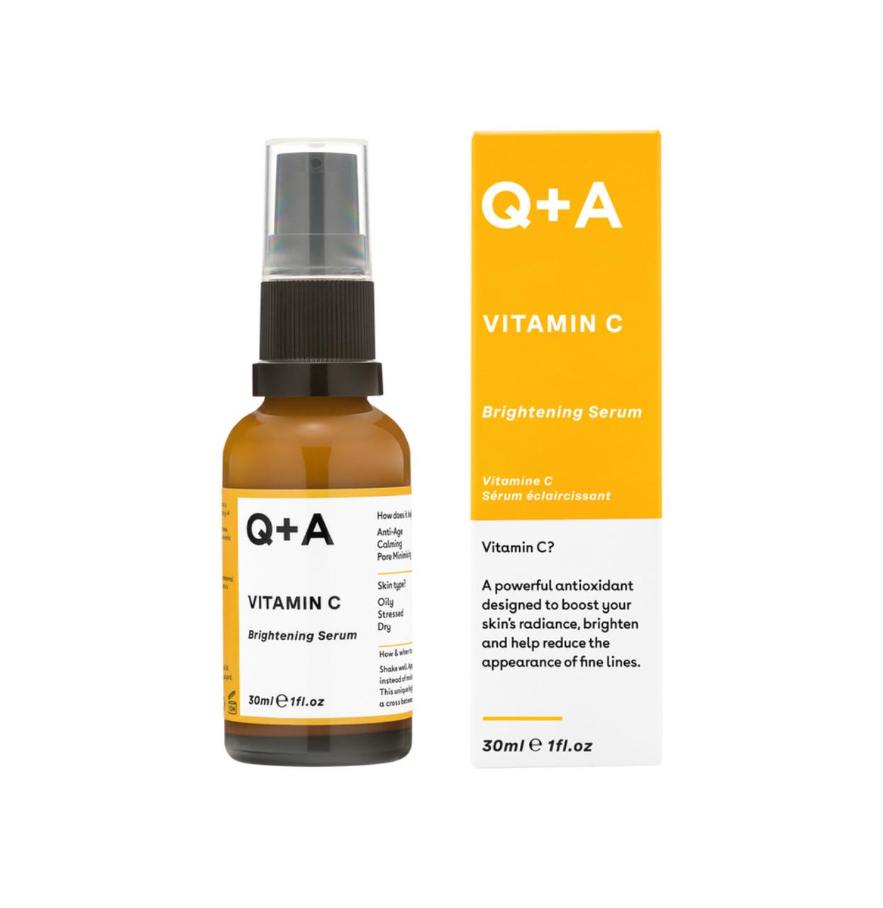 Сыворотка для сияния лица Q+A Vitamin C осветляющая 30 мл (A1297)