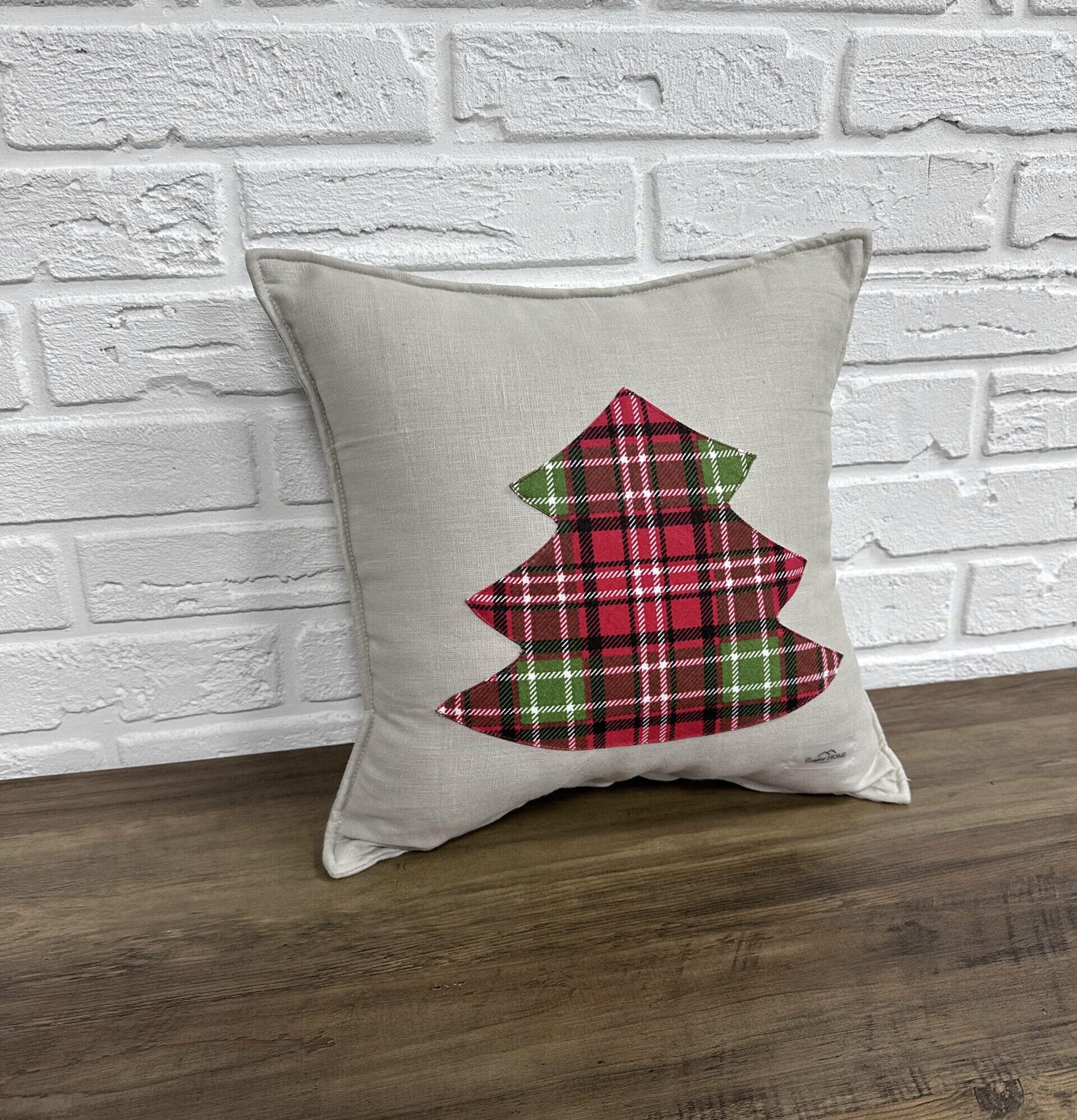 Подушка Comfort Home X-mas sackcloth tree новогодняя 40х40 см