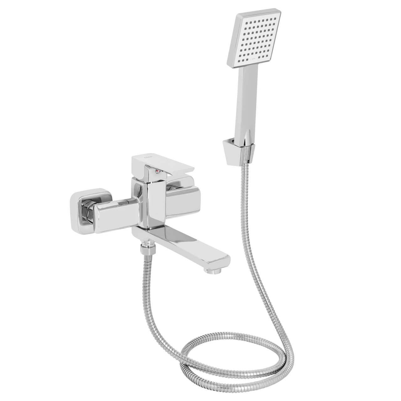 Смеситель для ванны Lidz Dozorca 0051 k35 LDDOZ0051CRM45404 с поворотным изливом с душевым гарнитуром Chrome (2552208806)