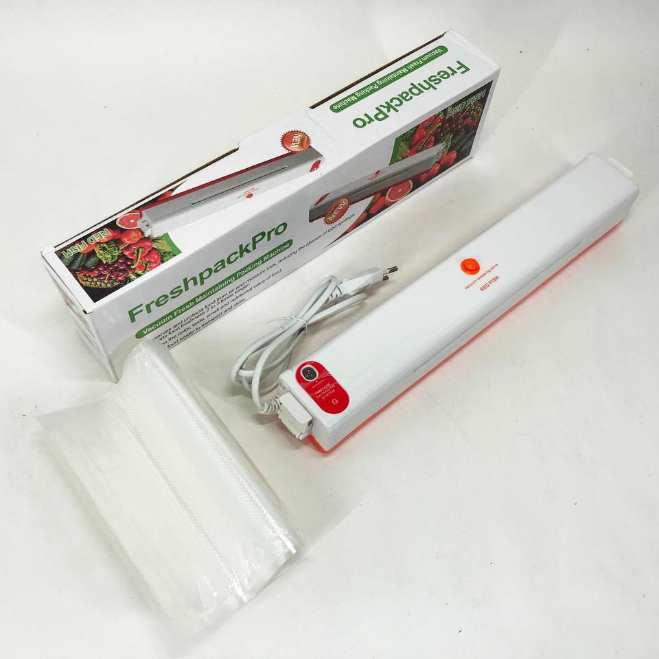 Вакууматор Freshpack Pro Оранжевый - фото 8 Вакууматор Freshpack Pro Оранжевый - фото 8