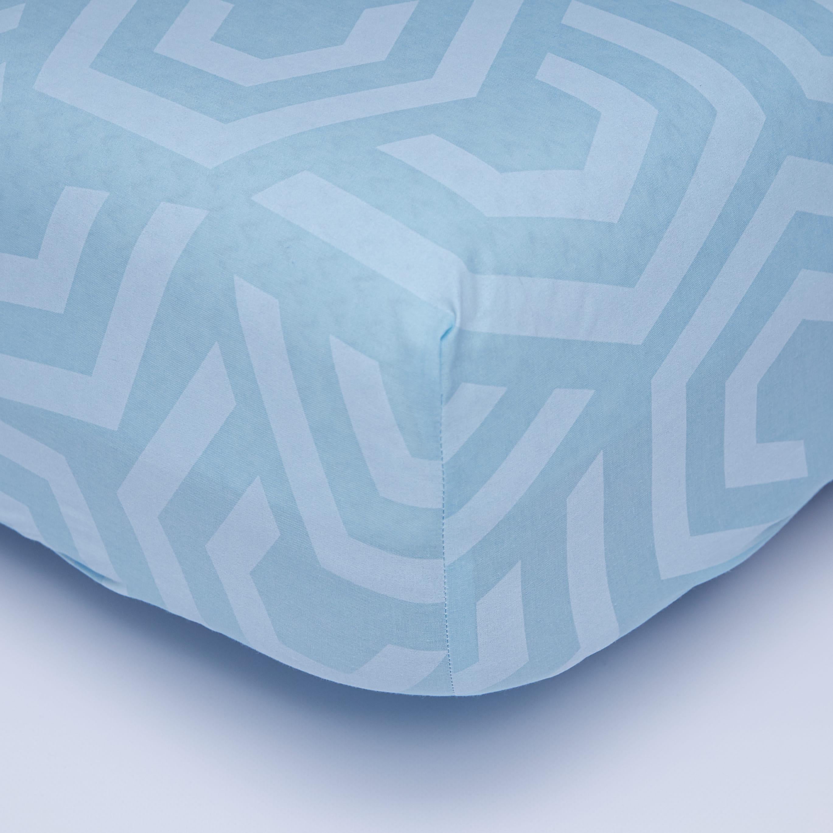 Простынь на резинке Moon&Star Arctic Glow бязь Gold Lux 190х200х25 см (MS-850000677)