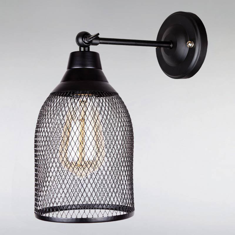 Бра лофт Light House LS-13451-1 BK Черный Бра лофт Light House LS-13451-1 BK Черный