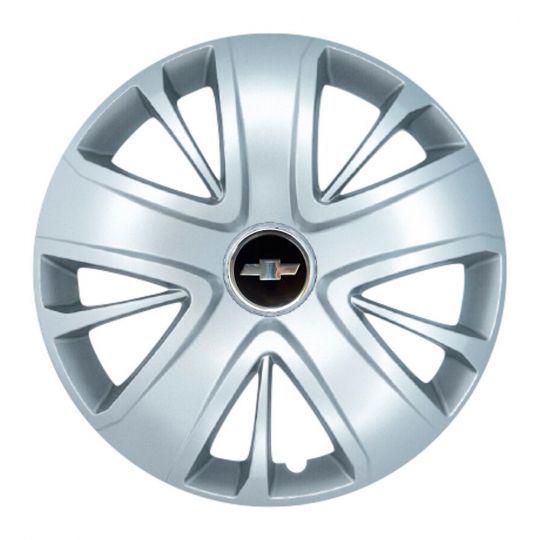 Автомобильные колпаки SKS 428 R16 с логотипом Chevrolet 4 шт. Серебристый Автомобильные колпаки SKS 428 R16 с логотипом Chevrolet 4 шт. Серебристый