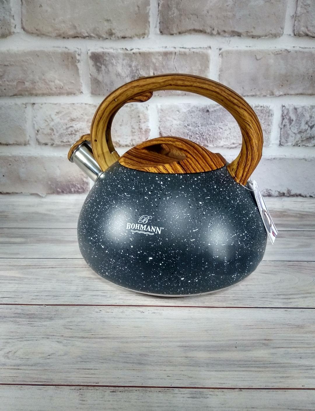 Чайник Bohmann 9935-BH із свистком нержавіюча сталь 3 л (14516860)