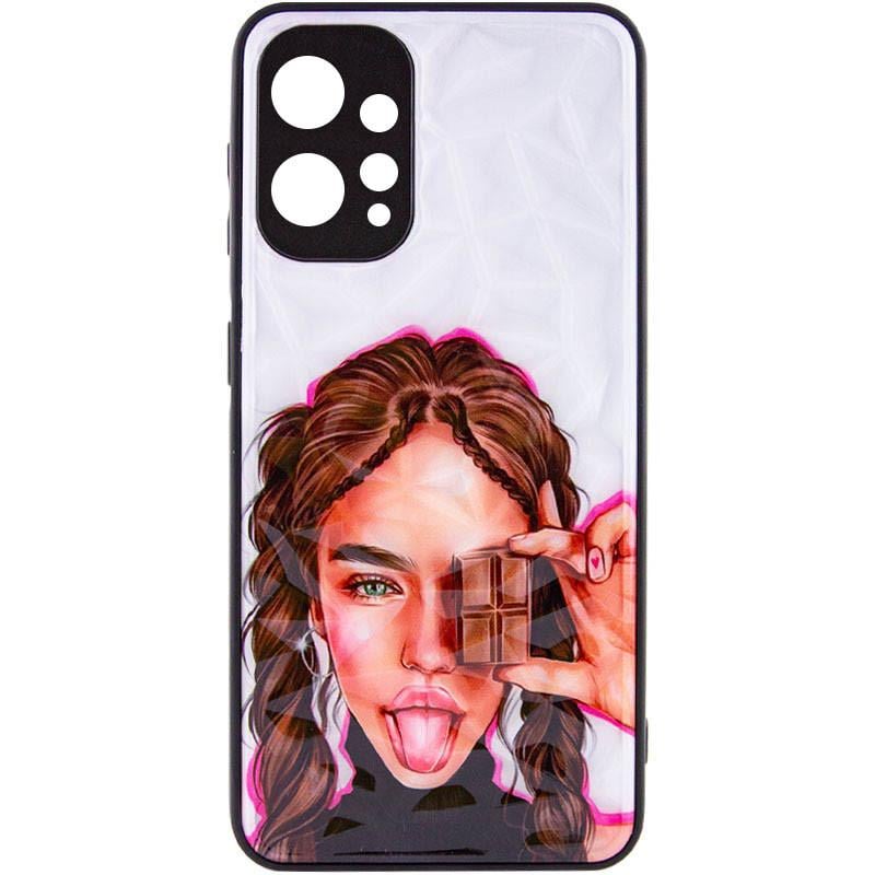 Противоударный TPU+PCЧехол Prisma Ladies для Xiaomi Redmi 12 Chocolate - фото 2