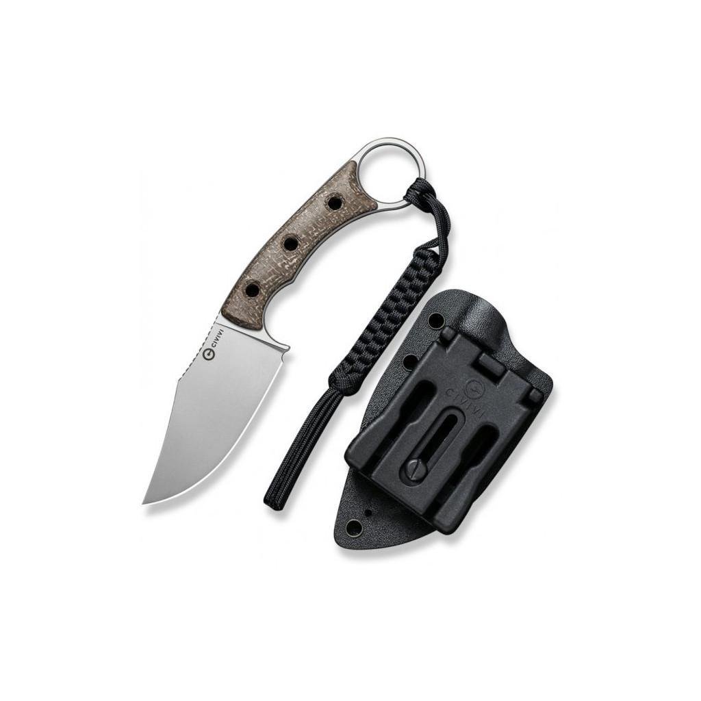 Нож Civivi Midwatch Bead Blast Blade Brown Micarta (m410920)