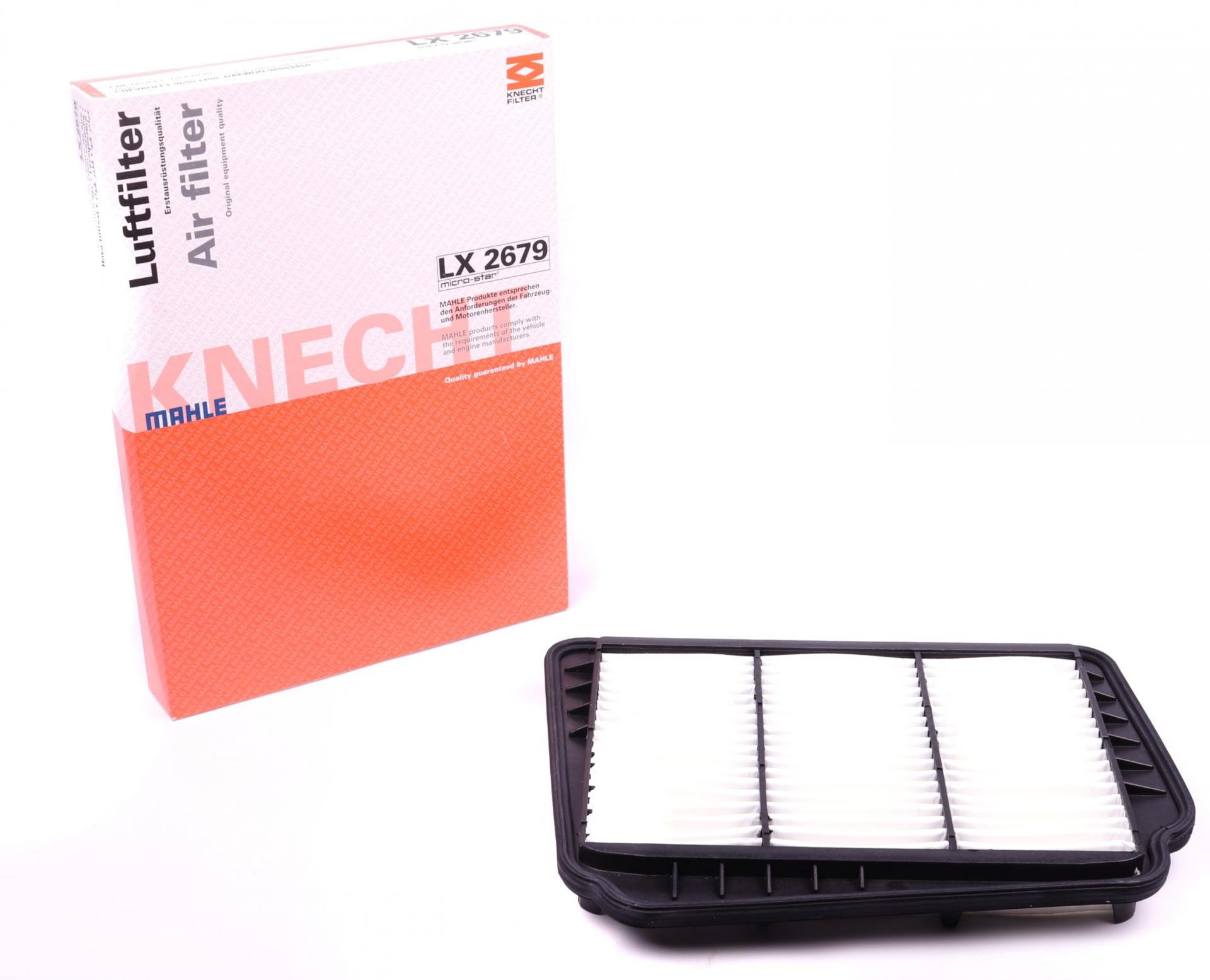 Фильтр воздушный KNECHT для Chevrolet Lacetti/Daewoo Nubira 1,4-1,8 03- (LX 2679)