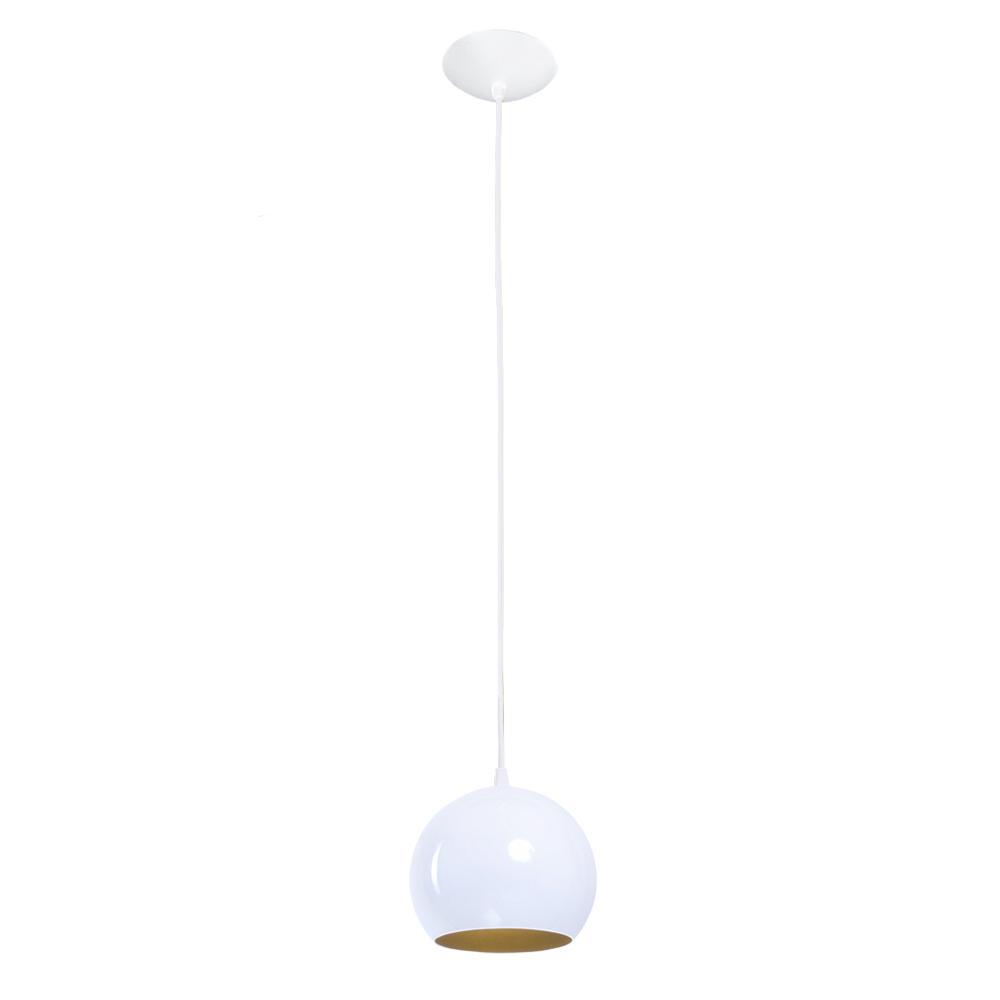 Светильник подвесной Atmolight Bowl P200 Белый с золотым