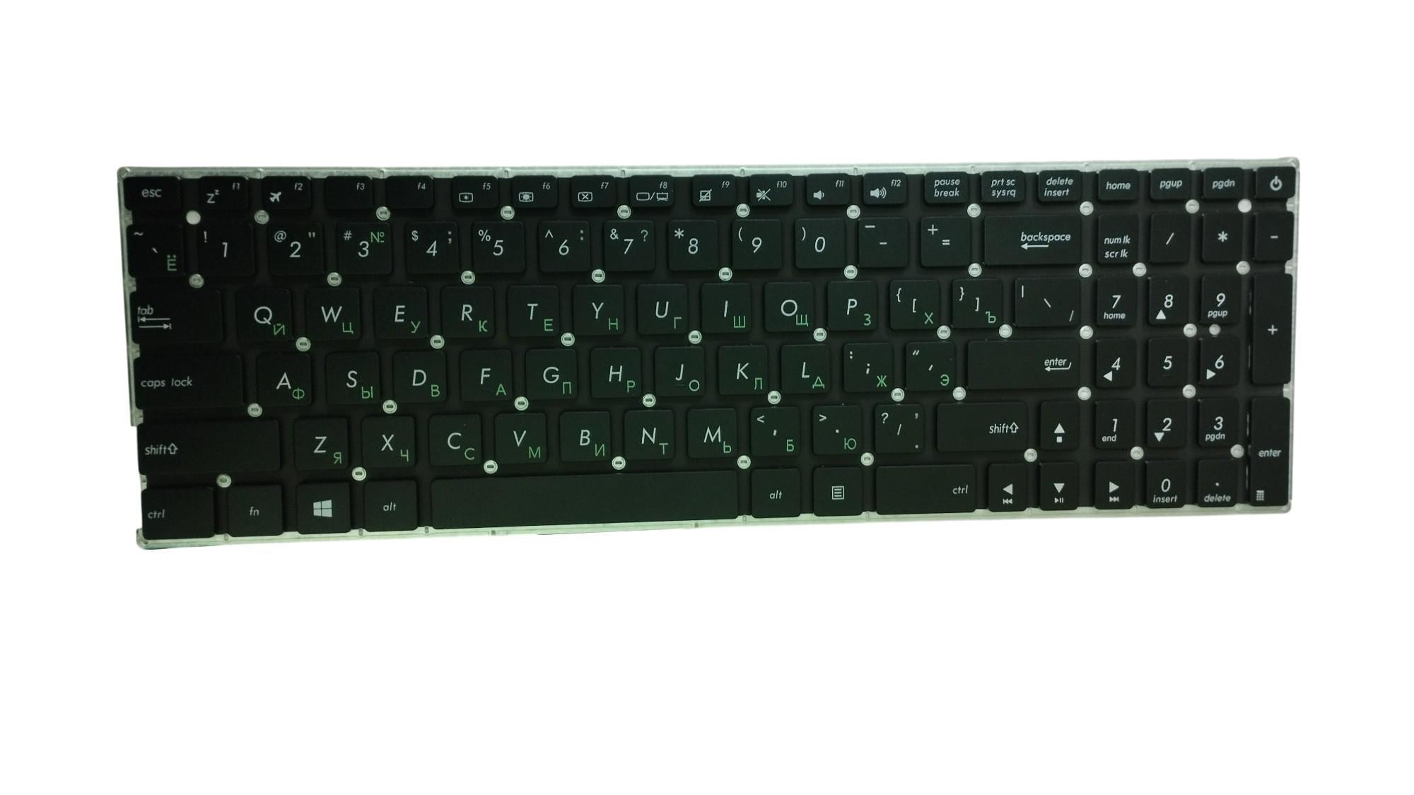 Клавиатура для ноутбука Asus X540 Black