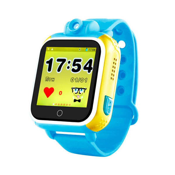 Детские часы с GPS SMART BABY WATCH Q200 Голубые