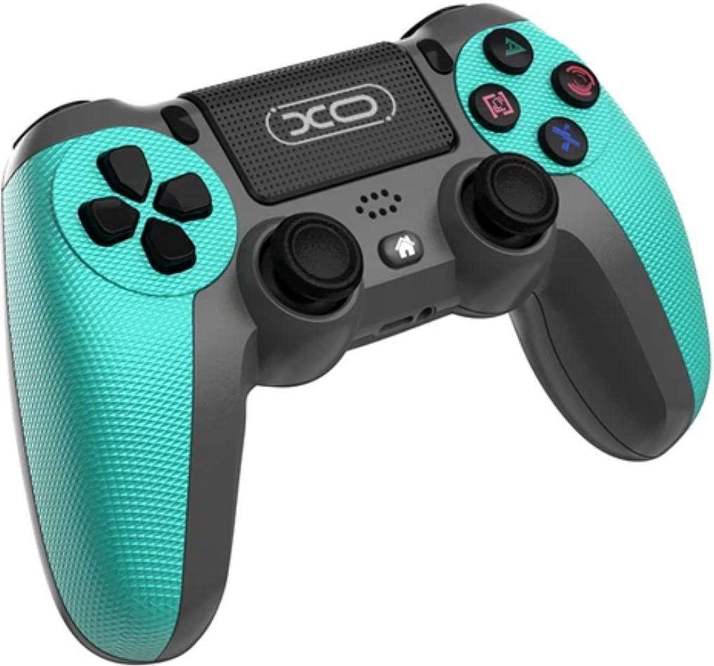 Геймпад универсальный XO GP6 Bluetooth/проводной 6-Axis Touchpad RGB с вибрацией Mint Green (2826498215)