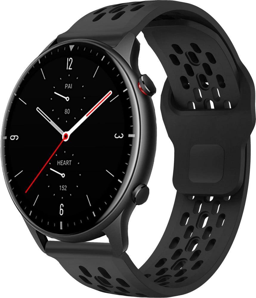 Ремешок силиконовый Liveunic для Amazfit GTR 2e Black (41972-2B)